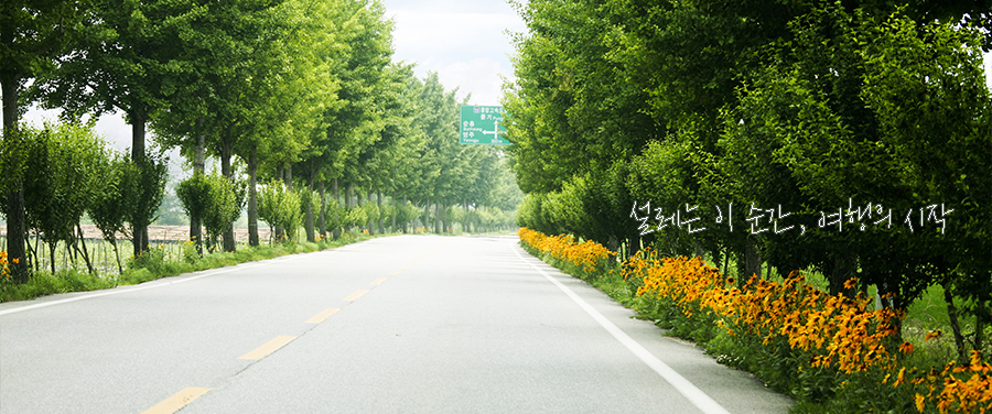 설레는 이 순간, 여행의 시작